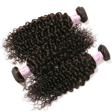 Load image into Gallery viewer, Curly Malaysian Hair Weave Bundles 3 Piece