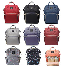 Load image into Gallery viewer, Backpack Fashion Baby Diaper Bag