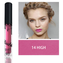 Load image into Gallery viewer, Waterproof Matte Lip Gloss +Lip Pencil 2PCS/SET