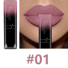 Load image into Gallery viewer, Waterproof Nude Matte Velvet Glossy Lip Gloss Lipstick