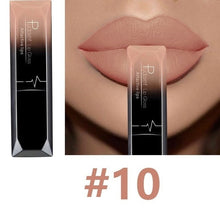 Load image into Gallery viewer, Waterproof Nude Matte Velvet Glossy Lip Gloss Lipstick