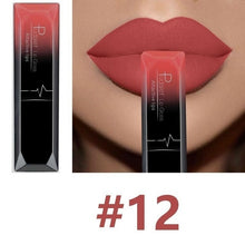 Load image into Gallery viewer, Waterproof Nude Matte Velvet Glossy Lip Gloss Lipstick