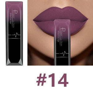 Waterproof Nude Matte Velvet Glossy Lip Gloss Lipstick