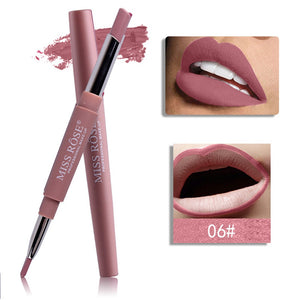 Matte Lip Pencil Waterproof Moisturizing Lipsticks