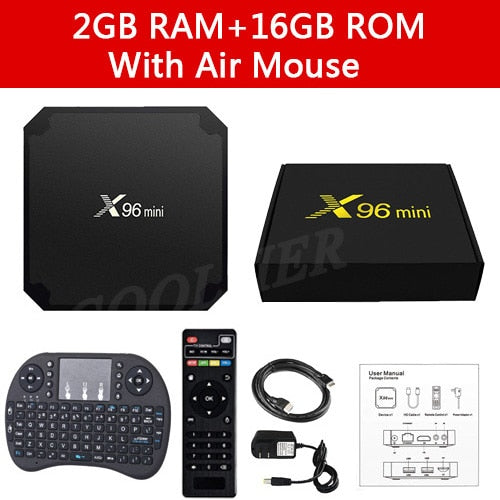 Android 7.1 OS WiFi Smart TV Box