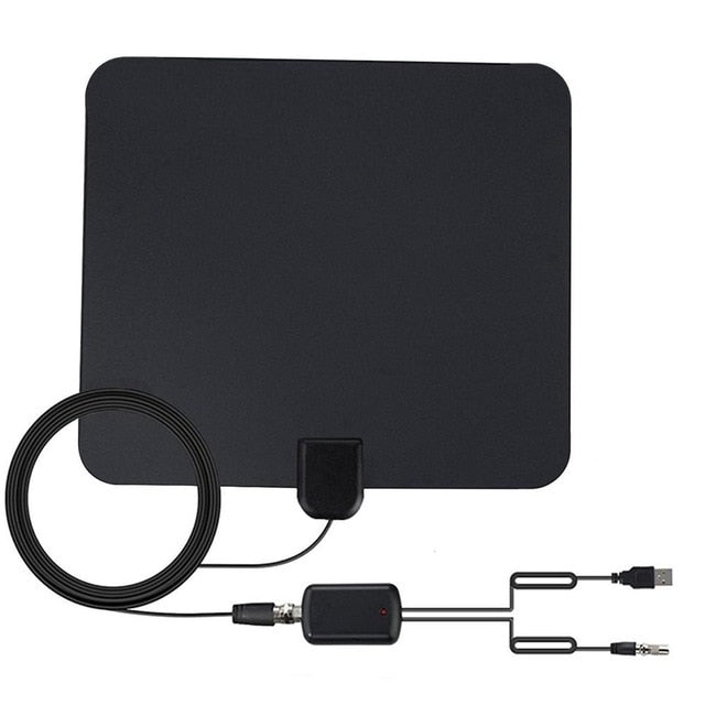 HD Cable TV Antenna with Signal Amplifier Booster