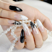 Load image into Gallery viewer, Frosted Stiletto Matte False Nails