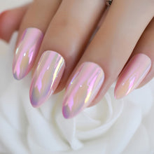 Load image into Gallery viewer, Marble STILETTO False Nails + Glue Sticker