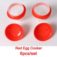 Load image into Gallery viewer, 6Pcs/Set Kitchen Silicone Egg Maker