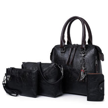 Load image into Gallery viewer, Luxury Leather 4pcs Handbag Set