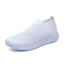 Load image into Gallery viewer, Knitted Vulcanized Casual Slip On Trainers