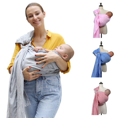 80% Line Fabric Breathable Baby Ring Sling Carrier