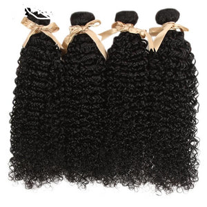 Mongolian Kinky Curly Hair Human Hair Weave Bundles Mongolia