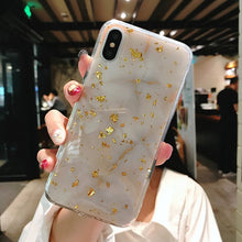 Load image into Gallery viewer, Luxury Foil Bling Marble Phone Case