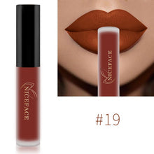 Load image into Gallery viewer, Waterproof Lip Gloss 34 Colors Nude Matte Liquid Lipstick