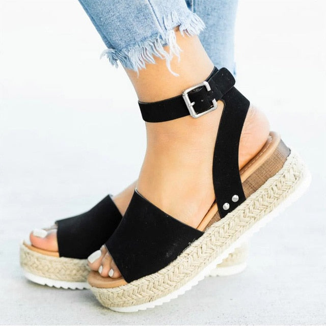 High Heels Wedge Sandals