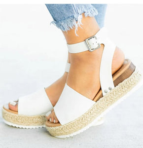 High Heels Wedge Sandals