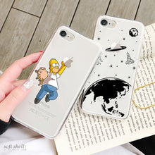 Load image into Gallery viewer, The Simpson TPU Soft Phone Case