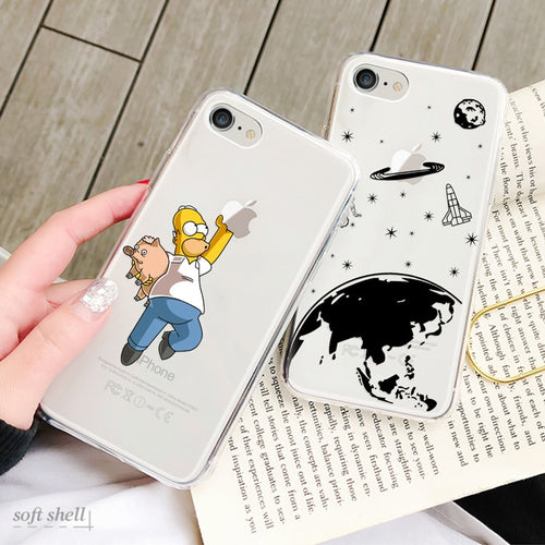 The Simpson TPU Soft Phone Case