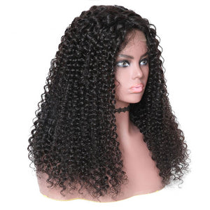 Malaysian Curly Hair 13*6 Lace Front Wig