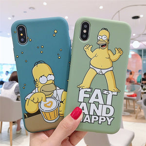 Cute Cartoon Simpson Phone Cases