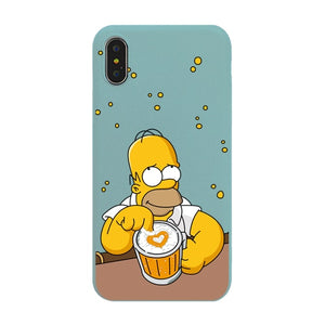 Cute Cartoon Simpson Phone Cases